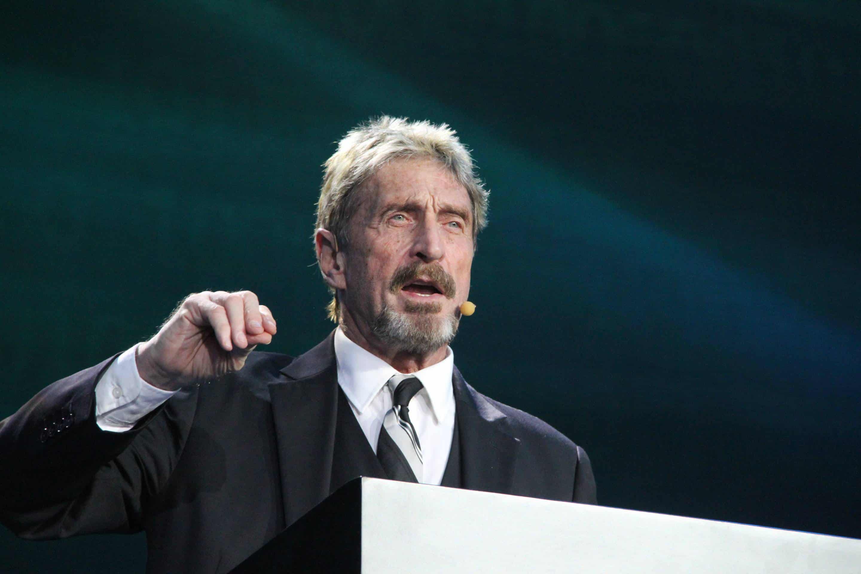 John Mcafee to Launch DEX, With "No fees for Listing"