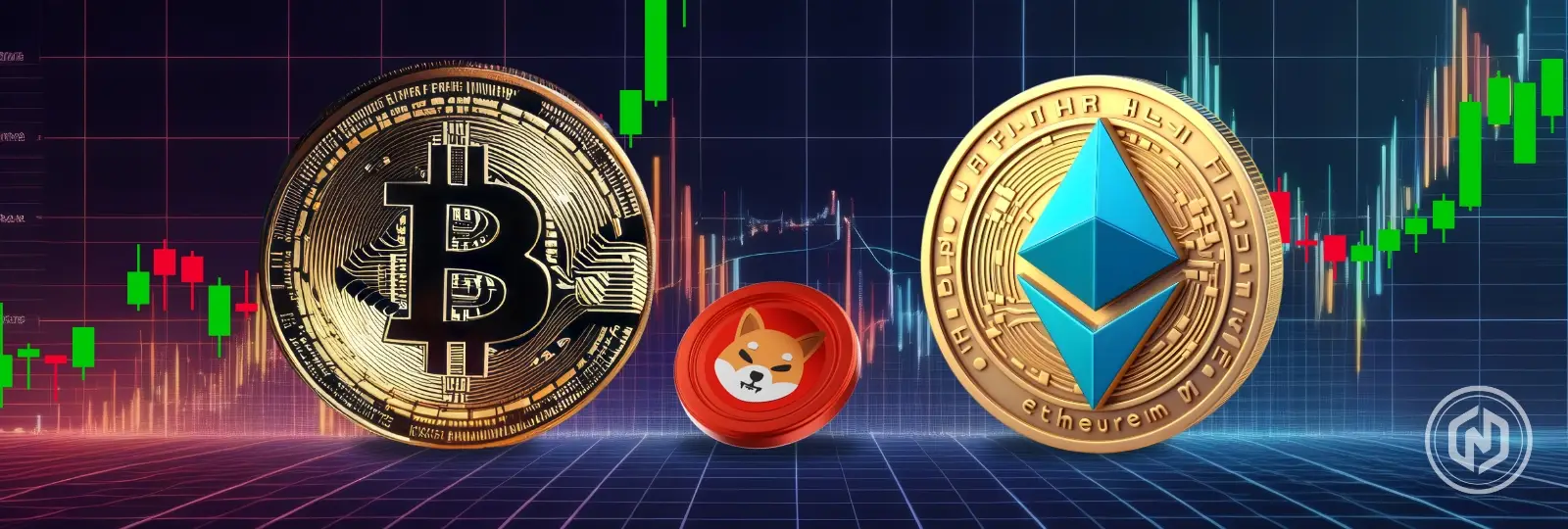 Crypto updates: Bitcoin, Ethereum See gains, memecoins rise but SHIB slips